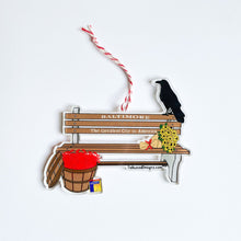 Load image into Gallery viewer, Baltimore Goodies Bench Ornament
