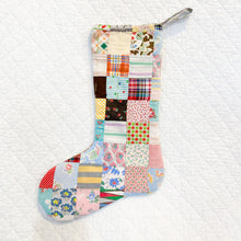 Load image into Gallery viewer, Vintage Quilt Christmas Stockings
