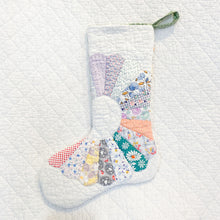 Load image into Gallery viewer, Vintage Quilt Christmas Stockings
