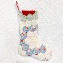 Load image into Gallery viewer, Vintage Quilt Christmas Stockings
