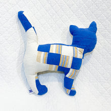 Load image into Gallery viewer, Vintage Quilt Stuffed Cat
