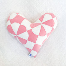 Load image into Gallery viewer, Vintage Quilt Heart Pillow
