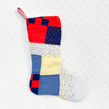 Load image into Gallery viewer, Vintage Quilt Christmas Stockings
