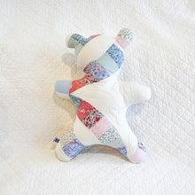 Load image into Gallery viewer, Vintage Quilt Teddy Bear
